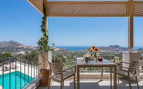 Aloni Villa With 180° Seaview, Private Pool & Bbq, 2Km From Beach